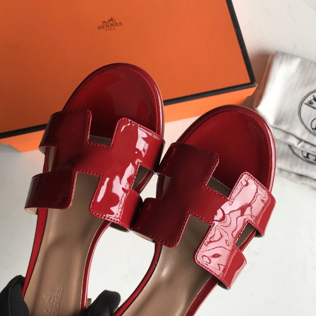 에르메스 올수공 오아시스 슬리퍼 샌들 페이던트 07